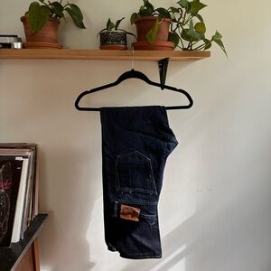 Rogue Territory Raw Denim Blue Jeans, Men’s